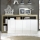 Komoda LENOR 184x93x42 cm bijela/svijetli hrast
