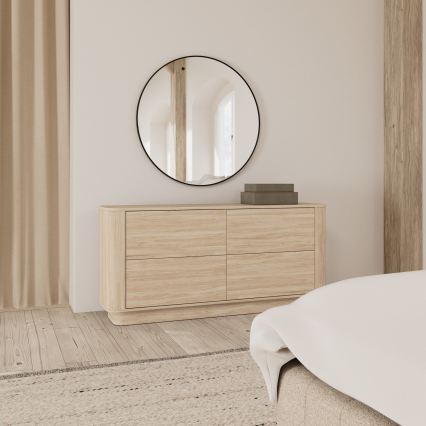 Komoda MADERA 160x75 cm bijeli hrast