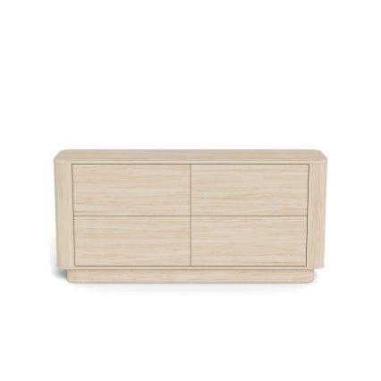 Komoda MADERA 160x75 cm bijeli hrast