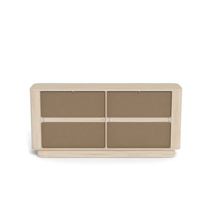 Komoda MADERA 160x75 cm bijeli hrast
