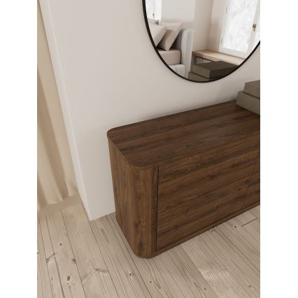 Komoda MADERA 160x75 cm hrast