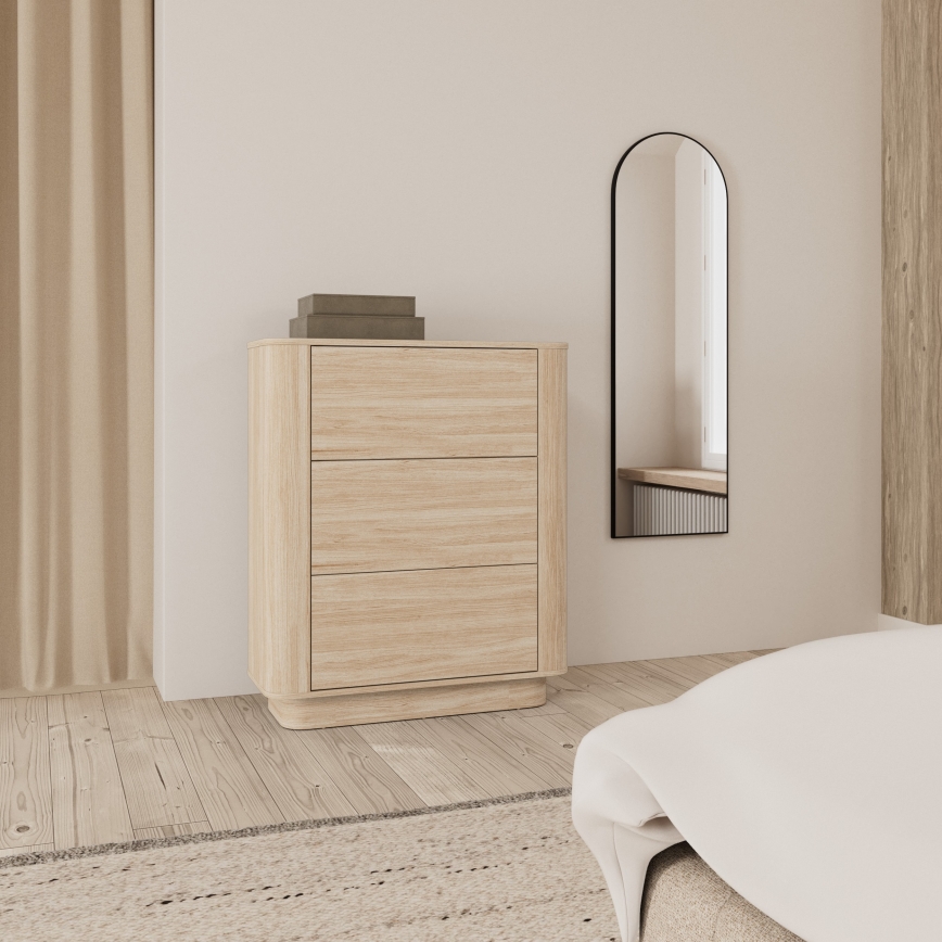 Komoda MADERA 90x107 cm bijeli hrast