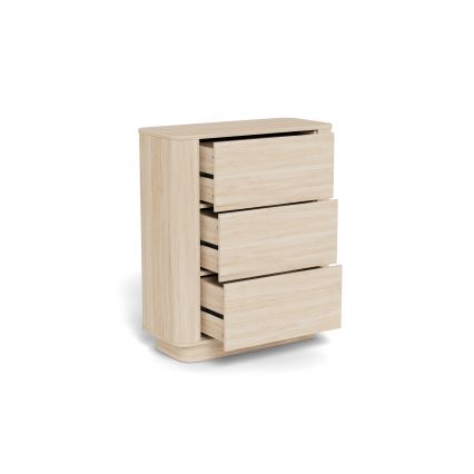 Komoda MADERA 90x107 cm bijeli hrast