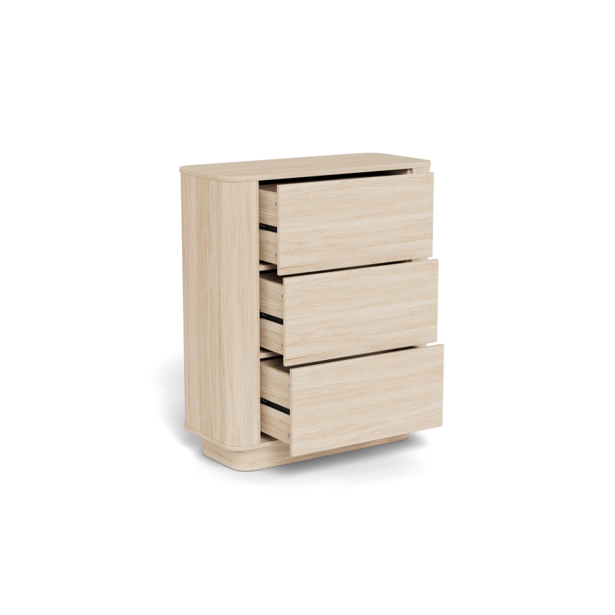 Komoda MADERA 90x107 cm bijeli hrast