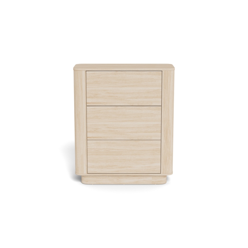Komoda MADERA 90x107 cm bijeli hrast
