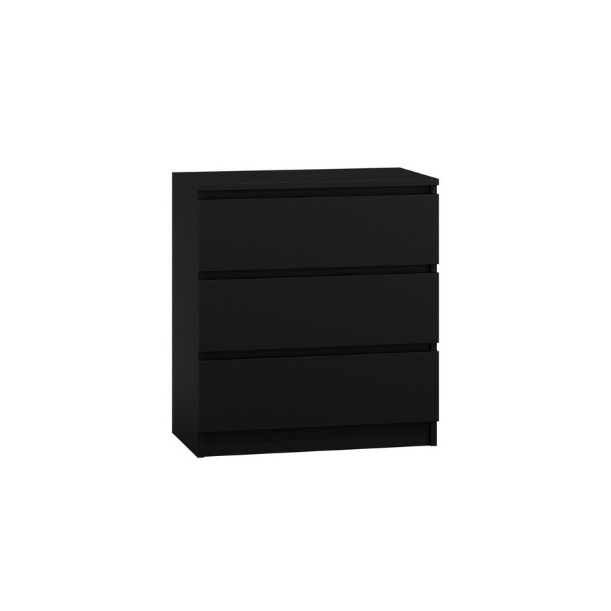 Komoda MALWA 77x70 cm crna