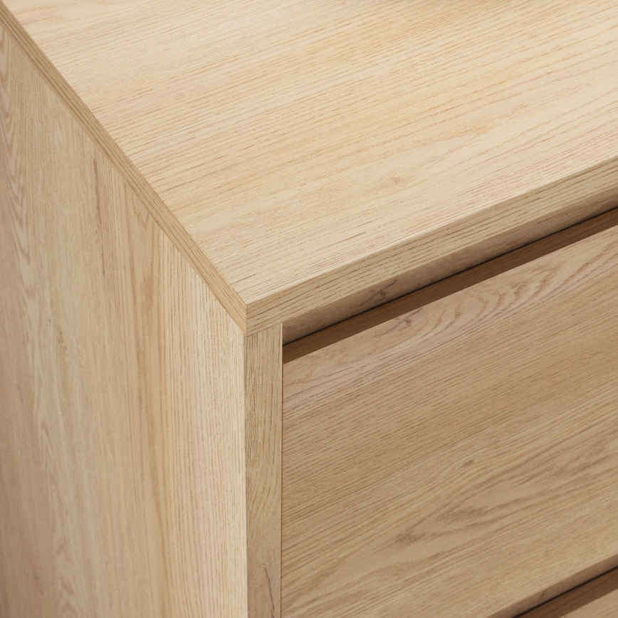 Komoda MIYABI 138x86x40 cm hrast Cremona