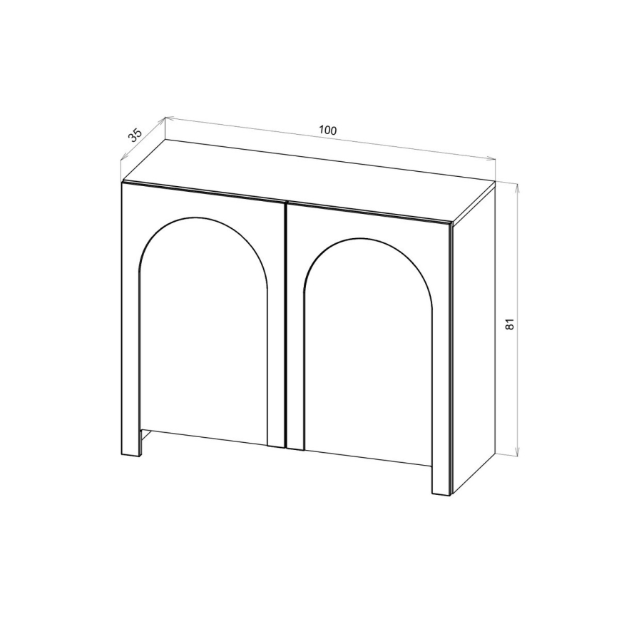 Komoda NIO kašmir/bež