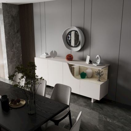 Komoda ORBIS 180x40 cm krem/bež