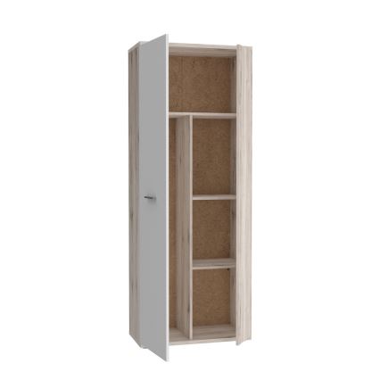Komoda/ormar za cipele SIMO bijela/taupe