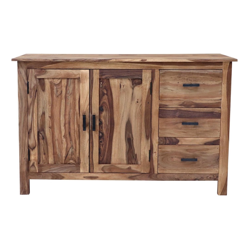 Komoda RAMI 90x140 cm masivni/palisander