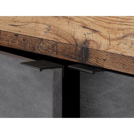 Komoda RUNEA tamno smeđa/antracit