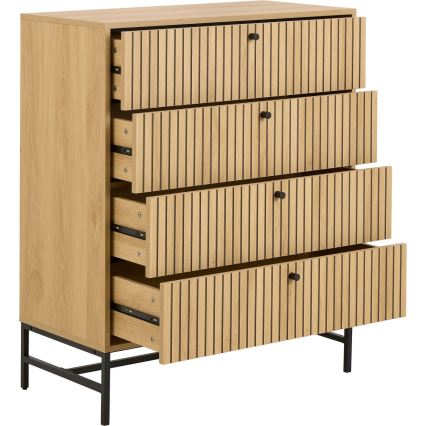 Komoda s ladicama OLIVIA hrast