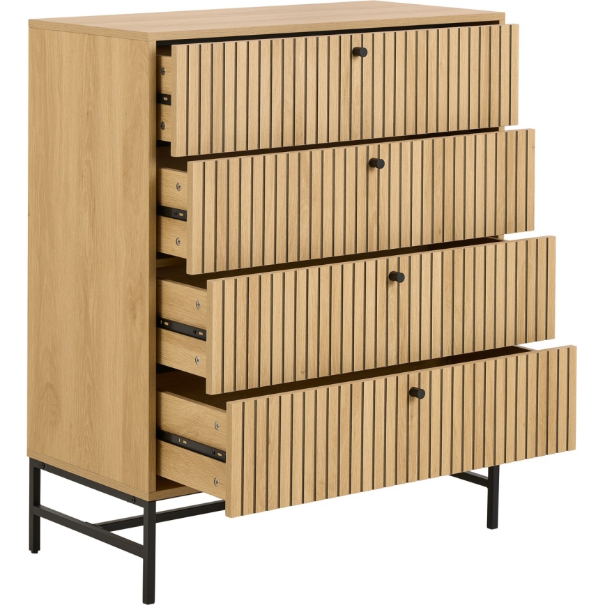 Komoda s ladicama OLIVIA hrast