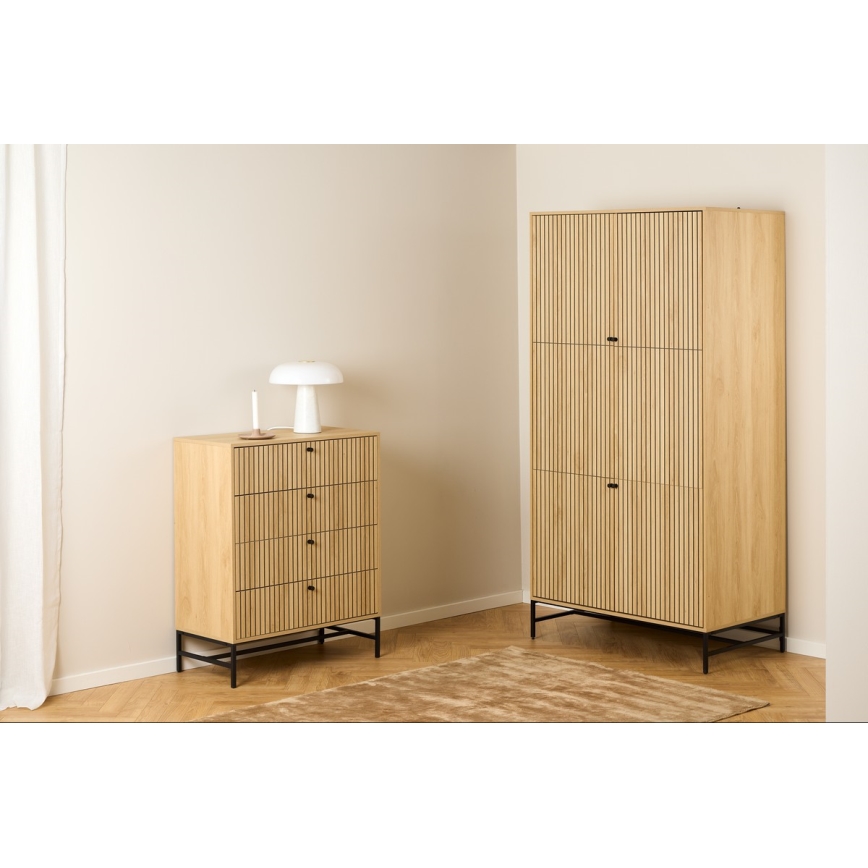 Komoda s ladicama OLIVIA hrast