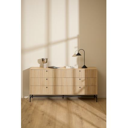 Komoda s ladicama OLIVIA hrast