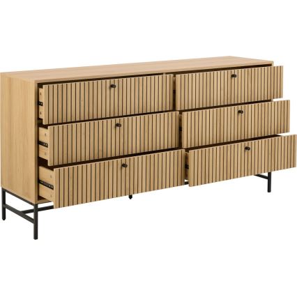 Komoda s ladicama OLIVIA hrast