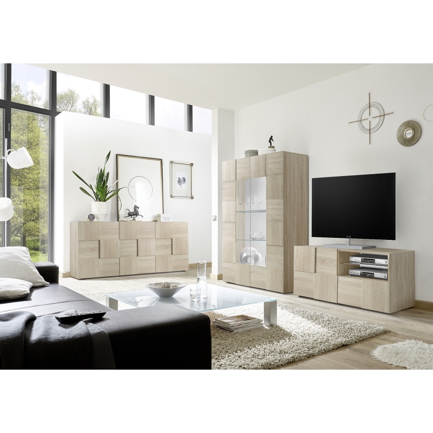 Komoda SERIAN hrast sonoma