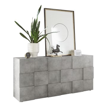 Komoda SERIAN sivi beton