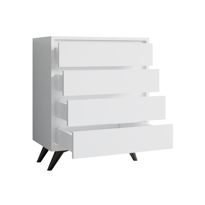 Komoda SUVERA 86x70 cm bijela