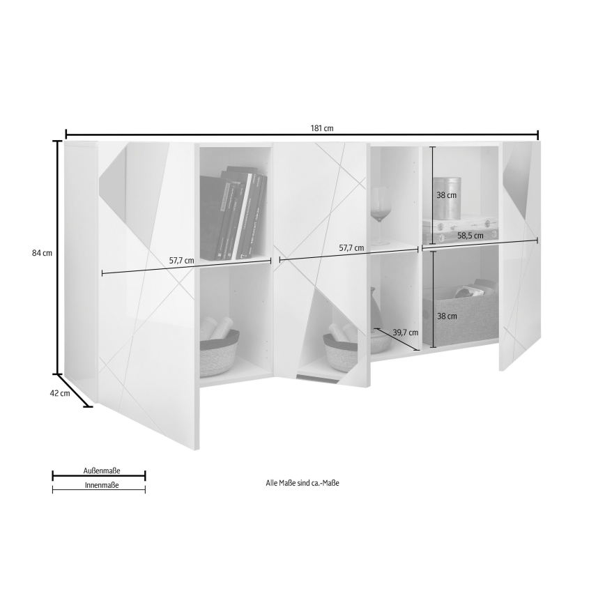 Komoda TAVRI hrast sonoma