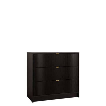 Komoda TIRENO 75x80 cm crna