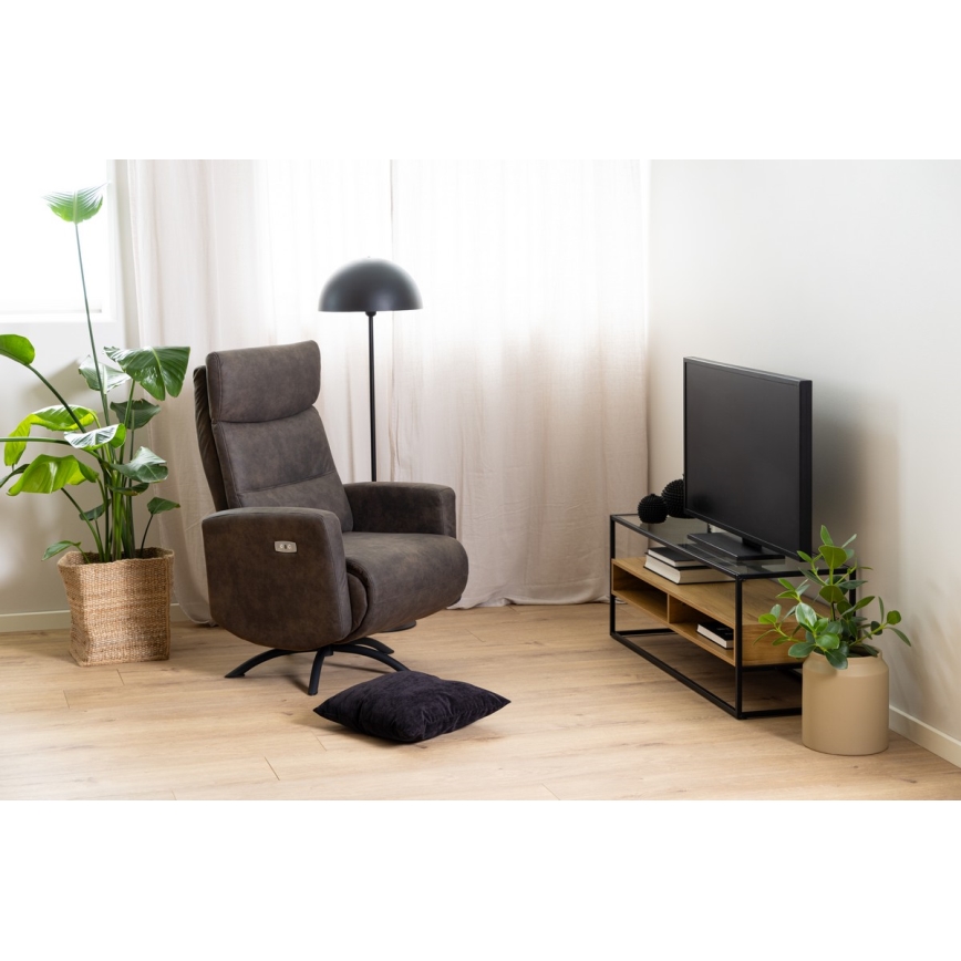 Komoda za TV ZEIN hrast/crna