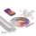 KOMPLET 1x Philips Hue WHITE AND COLOR AMBIANCE LED RGBW prigušiva traka LED/20W/230V 2 m + 2x ugradni profil 1 m srebrna/bijela