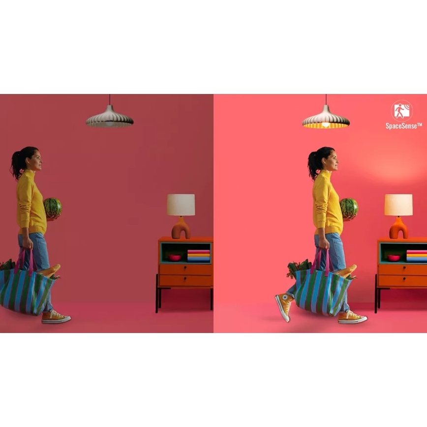 SET 2x LED prigušive žarulje s senzorom pokreta PAR16 GU10/4,7W/230V 2700-6500K CRI 90 Wi-Fi - WiZ