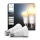 Komplet 2x prigušivačke LED žarulje Philips Hue WHITE AMBIANCE E27/6W/230V 1000-20000K
