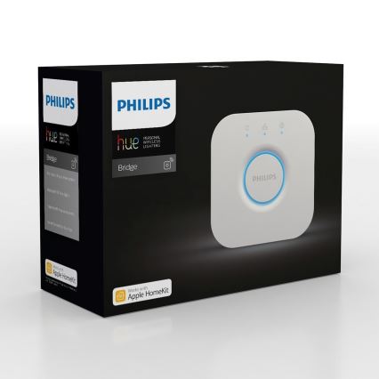 SET 2x prigušljiva LED žarulja Philips Hue WHITE AMBIANCE GU10/4,2W/230V 2200-6500K + Hue Bridge