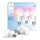 Komplet 3x LED žarulja s prigušivanjem Philips Hue White And Color Ambiance Essential E27/8W/230V 2200-6500K