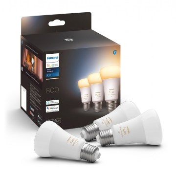 Komplet 3x prigušivih LED žarulja Philips Hue WHITE AMBIANCE A60 E27/6W/230V 2200-6500K