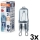 Komplet 3x žarulja za pećnicu HALOPIN G9/40W/230V 2700K - Osram