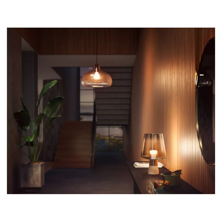KOMPLET 4x LED prigušivačkih žarulja Philips Hue WHITE E27/7W/230V 2700K