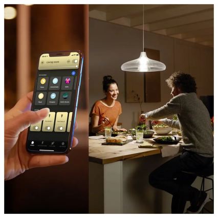 KOMPLET 4x LED prigušivačkih žarulja Philips Hue WHITE E27/7W/230V 2700K