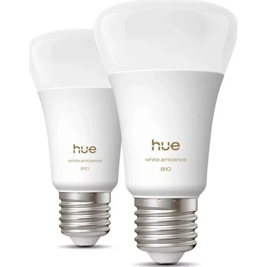 Komplet od 2 LED žarulje s mogućnošću prigušivanja Philips Hue WHITE E27/7W/230V 2700K