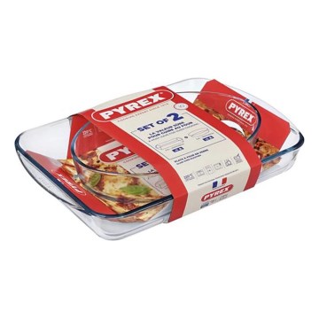 Komplet od 2 posuda za pečenje PYREX 3,7/2,2 l