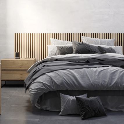 Komplet od 4 akustična zidna panela DANVIKEN 60x60 cm hrast