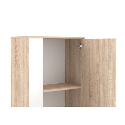 Komplet za dnevni boravak BRICK hrast sonoma/bijela