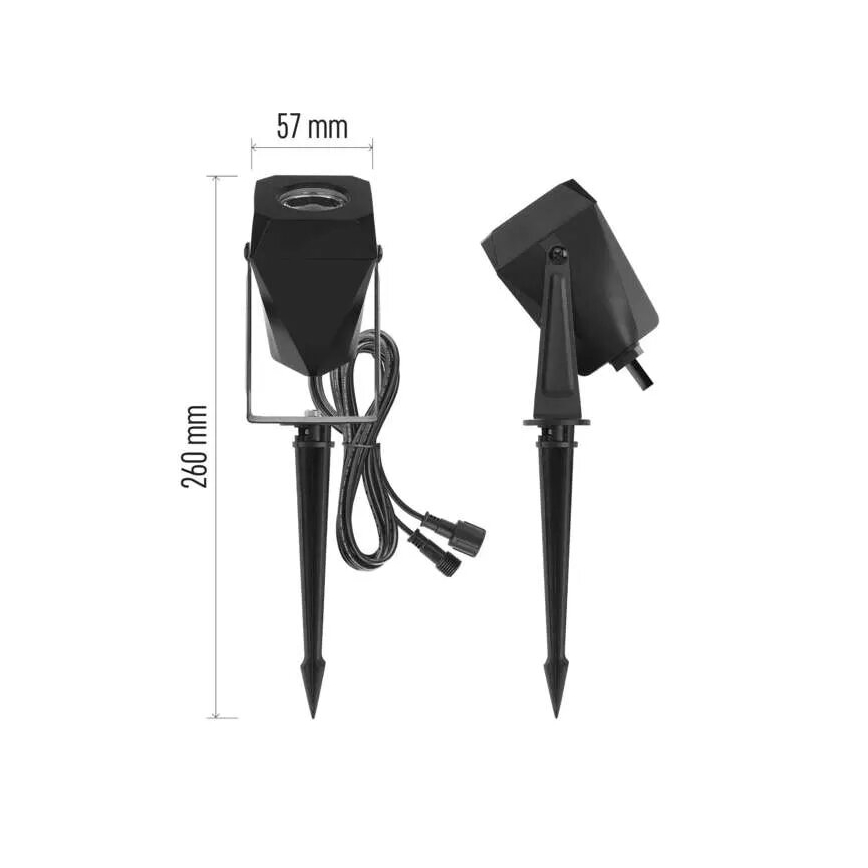 LED RGBIC vanjska svjetiljka GoSmart s prigušivanjem - proširenje LED/1,5W/12V 3000-6500K IP65 Wi-Fi Tuya