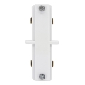 Konektor za svjetiljke u tračnom sustavu CONNECTOR RS WHITE ravni tip