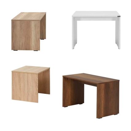 Konferencijski stol 43x60 cm smeđi
