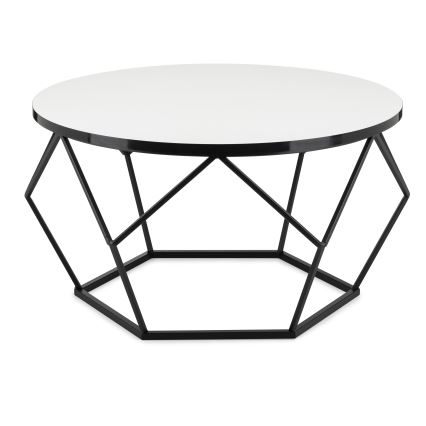 Konferencijski stol DIAMOND 40x70 cm bijela/crna