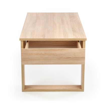 Konferencijski stol s ladicama NEA 52x110 cm bež/hrast sonoma