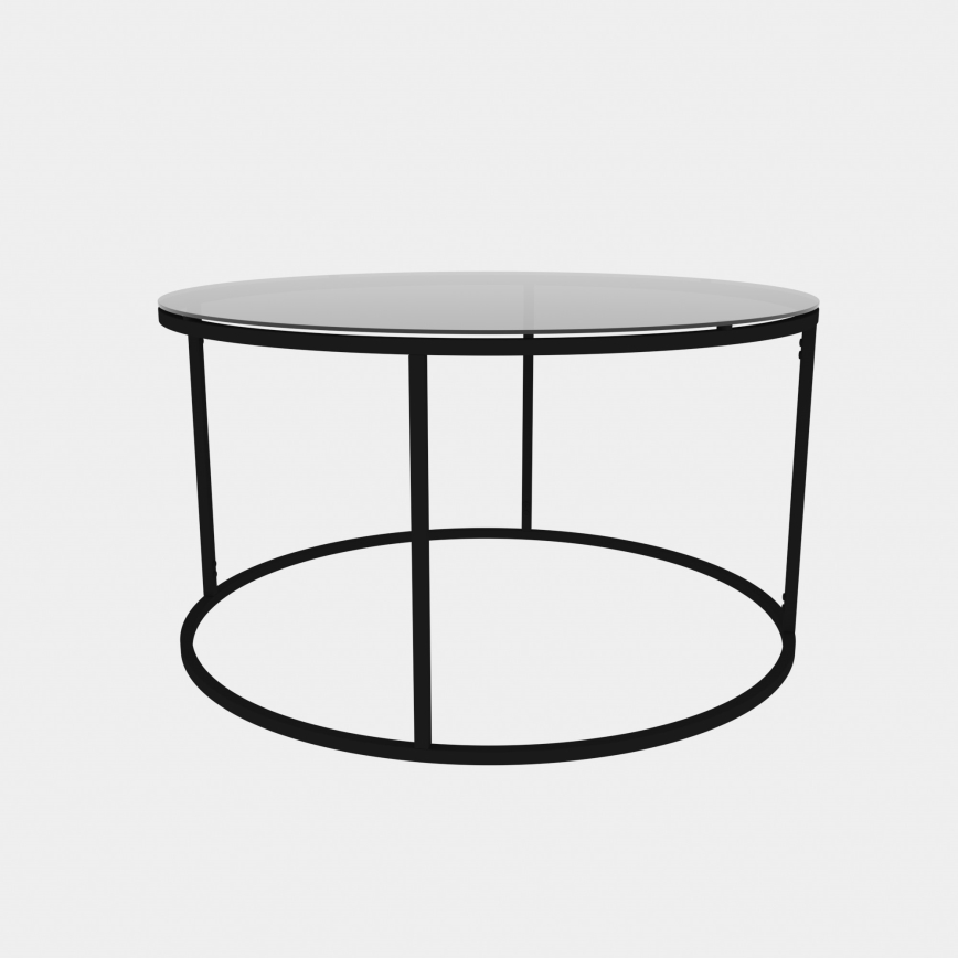 Konferencijski stol STARTIS 80x45 cm crne boje