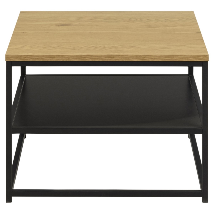 Konferencijski stolić CORA hrast/crna