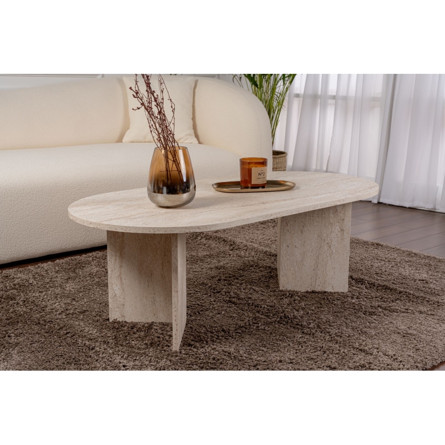 Konferencijski stolić NEL 119x60 cm bež