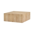 Konferencijski stolić PRIZMA 90x90 cm hrast