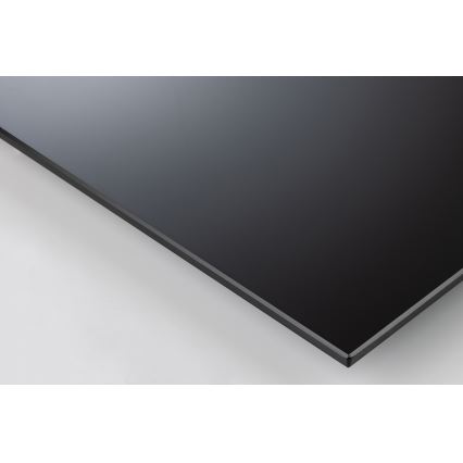 Konferencijski stolić s podiznim vrhom ENZO 110x60 cm crna/hrast